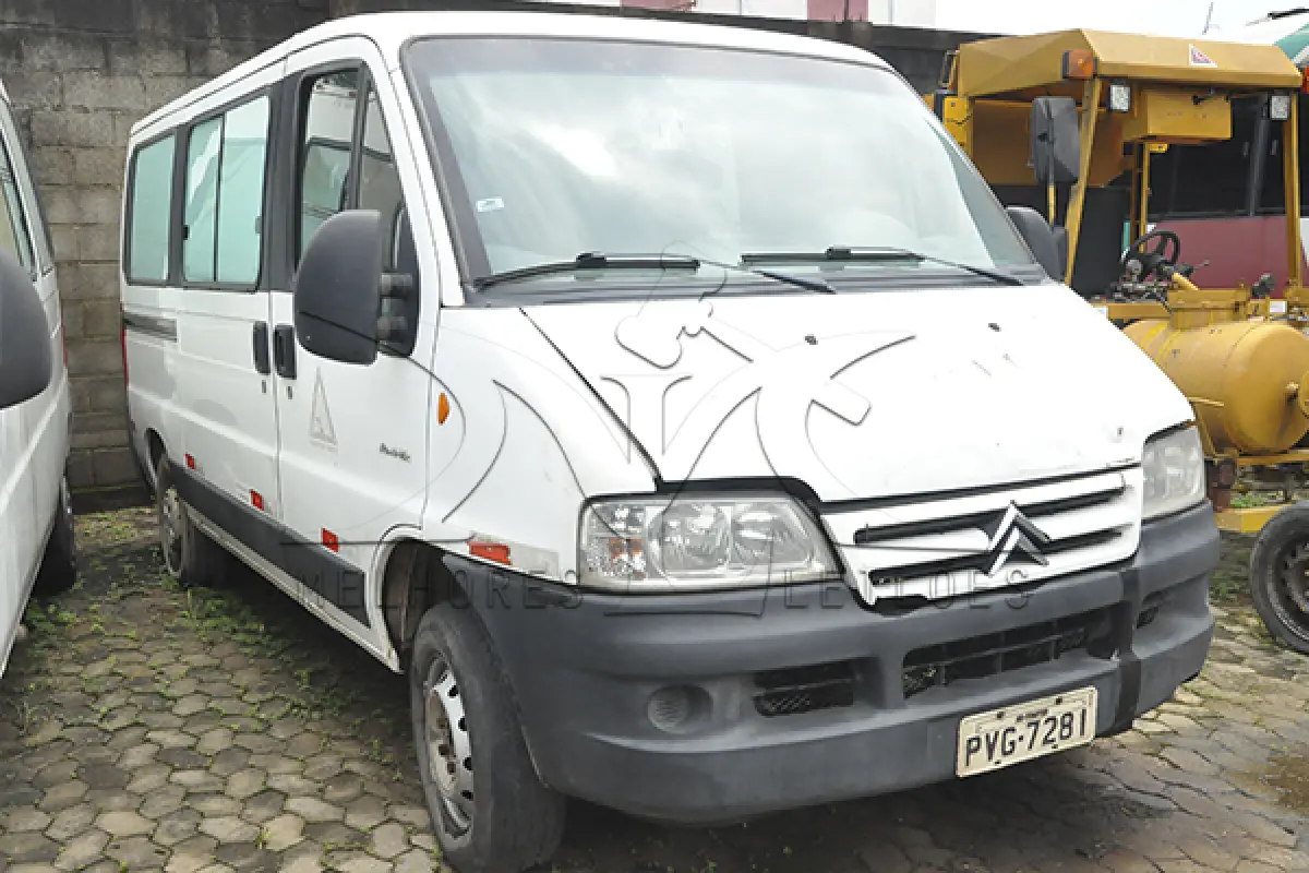 LOTE 004 - CITROEM JUMPER M33M 2.3 - PLACA PVG-7281 - ANO 2014 2014 - COR BRANCA