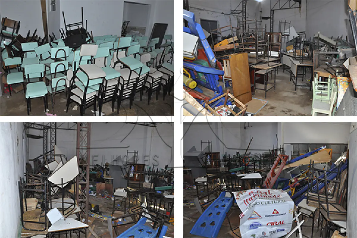 LOTE 015 - SUCATA - FERRO E DEMAIS COMPOSTOS - MONTANTE