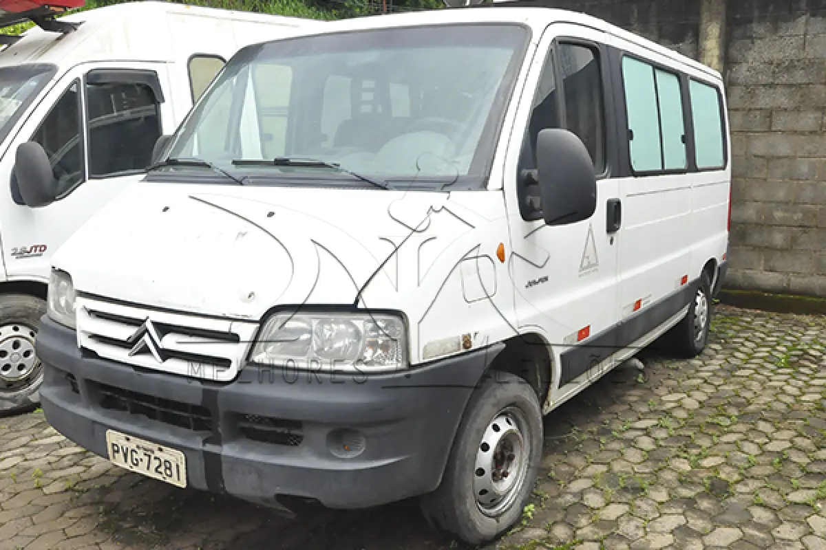 LOTE 004 - CITROEM JUMPER M33M 2.3 - PLACA PVG-7281 - ANO 2014 2014 - COR BRANCA