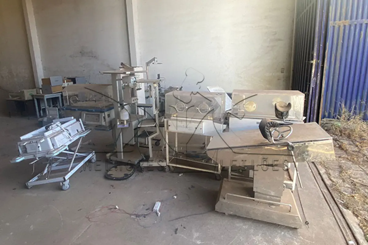 LOTE 001 - SUCATA - MONTANTE - DERIVADO HOPITALAR