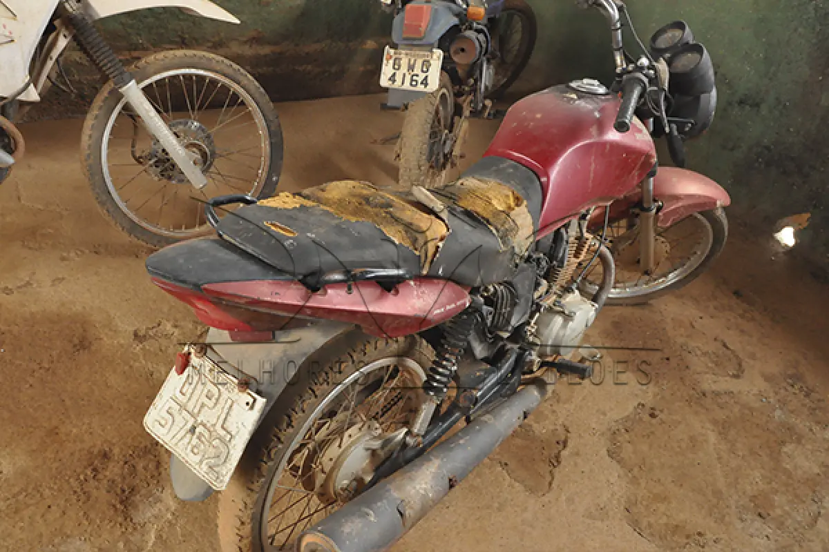LOTE 013 - HONDA CG 150 FAN ESI - PLACA OPL-5762 - ANO 2013 2013 - COR VERMELHA