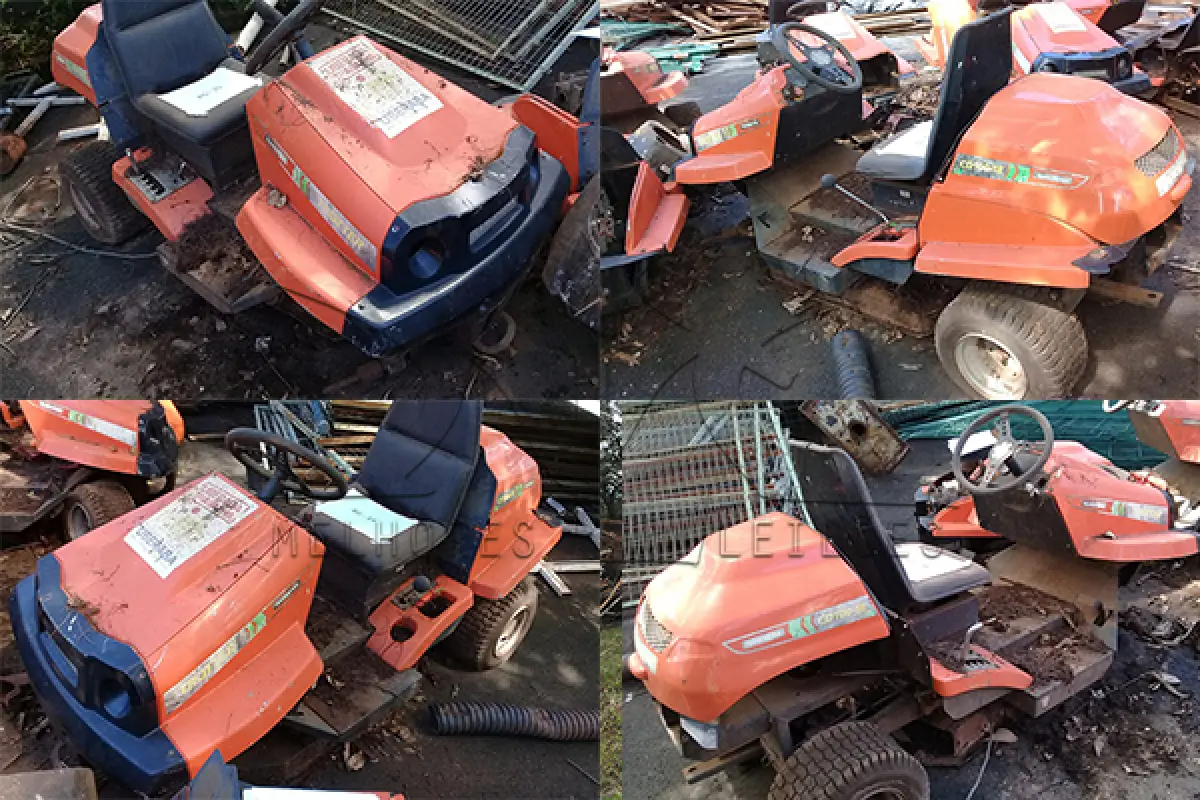 LOTE 055 - SUCATA - MICRO TRATOR ROCADEIRA - Tramontina