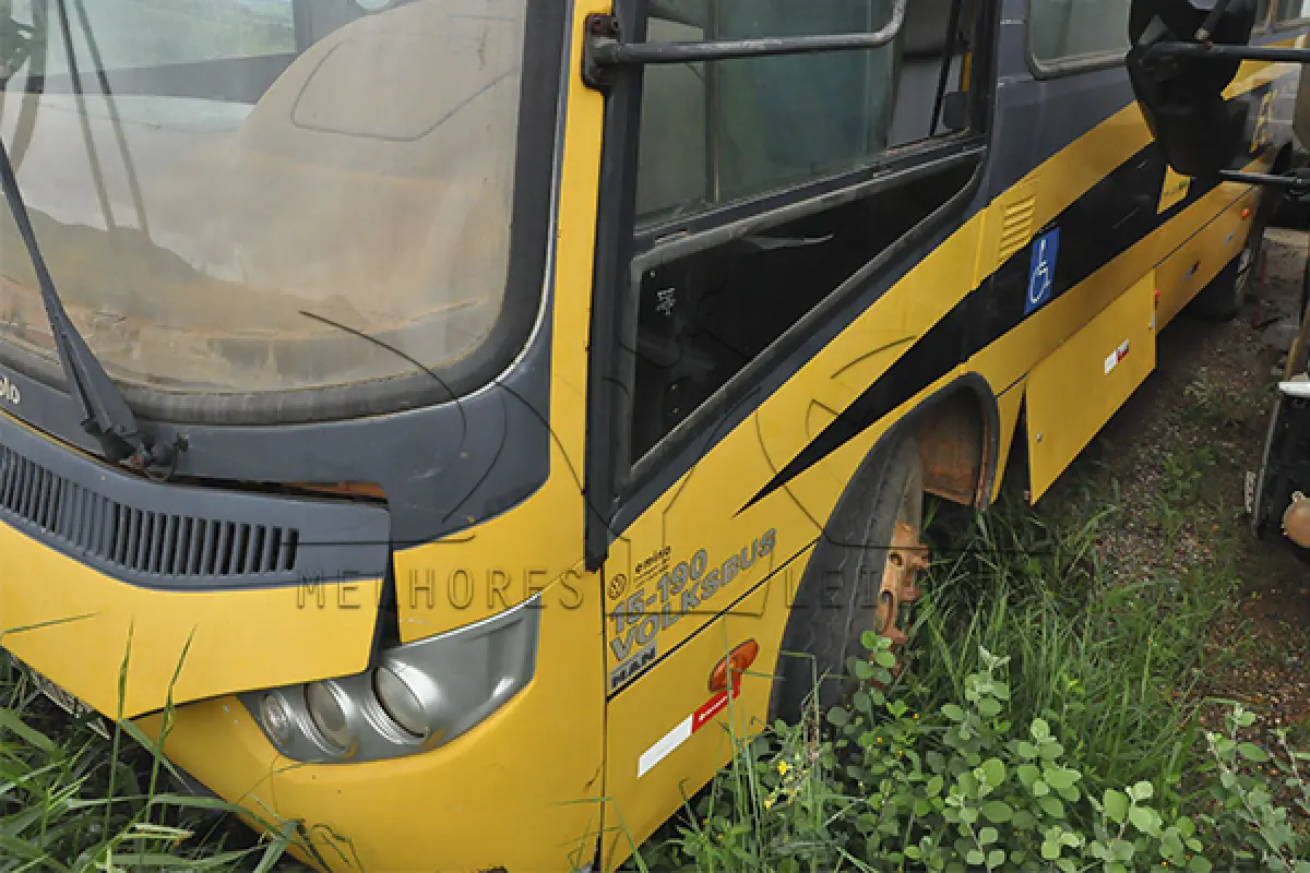 LOTE 003 - VW 15.190 EOD ESCOLAR HD - PLACA NXX-1624 - ANO 2012 2013 - COR AMARELA