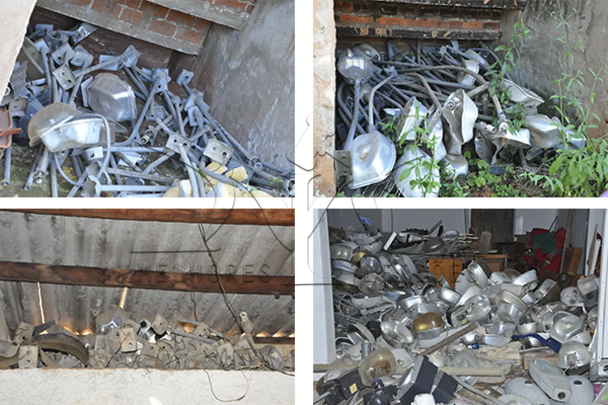 LOTE 012 - SUCATA - ELETRICA - ELETRONICA - INFORMATICA - MONTANTE