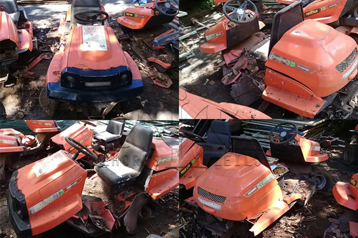 LOTE 055 - SUCATA - MICRO TRATOR ROCADEIRA - Tramontina