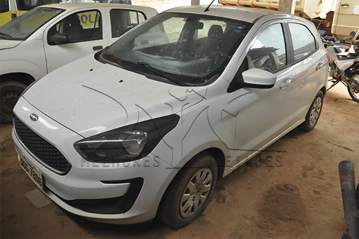 LOTE 009 - FORD KA SE 1.0 HA C - PLACA QQG-7806 - ANO 2019 2019 - COR BRANCA