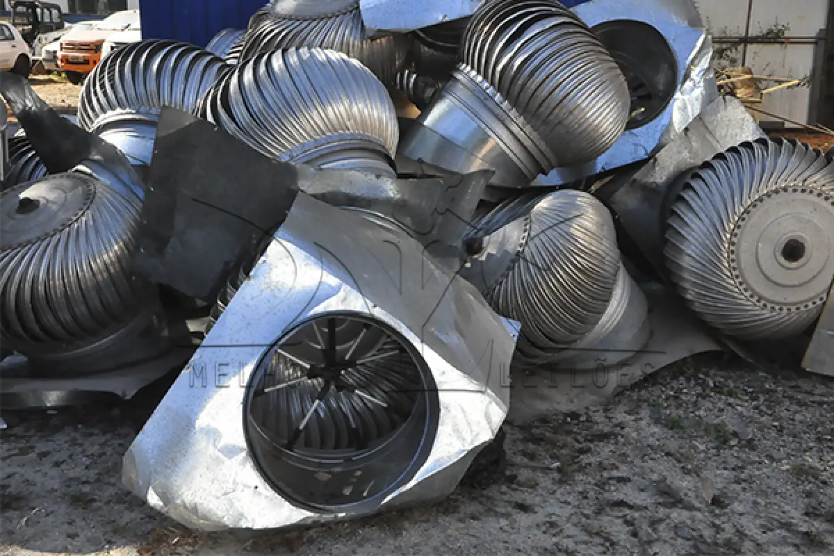 LOTE 012 - SUCATA DERIVADO VENTILAÇÃO