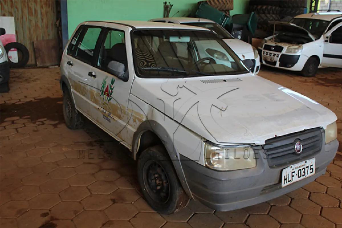 LOTE 001 - FIATUNO MILLE WAY ECON - PLACA HLF-0375 - ANO 2009-2010