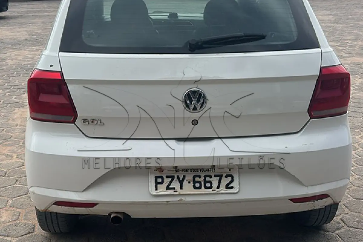 LOTE 004 - VW NOVO GOL TL MBV - PLACA PZY6672 - ANO 2017 2018