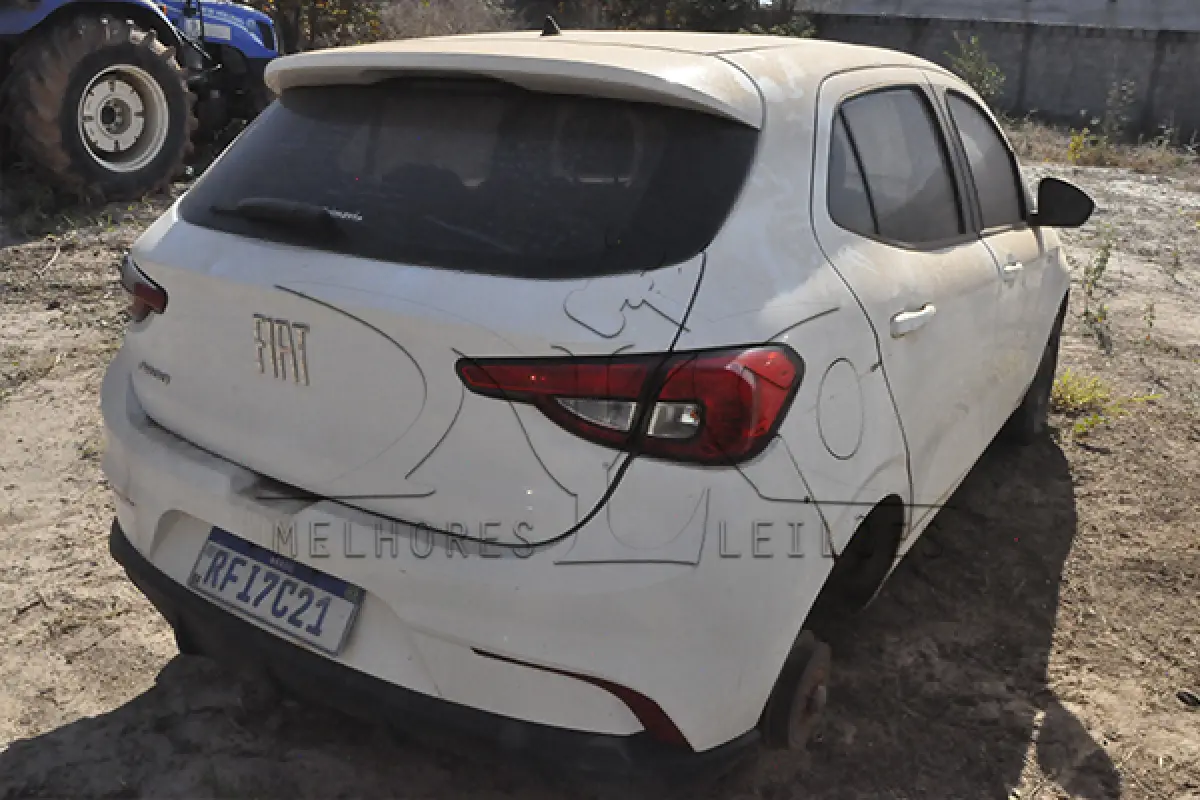 LOTE 006 - FIAT ARGO DRIVE 1.0 - ANO 2019 2020 - PLACA RFI-7C21