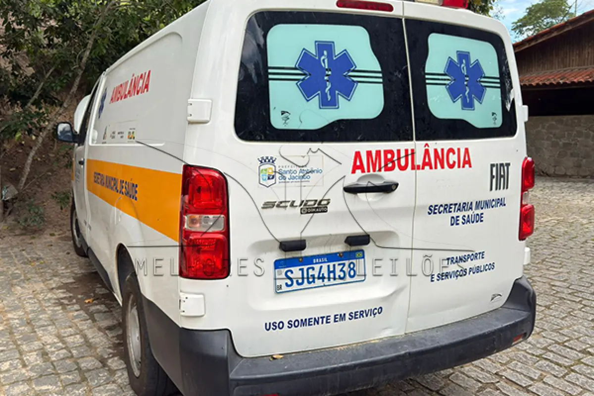 LOTE 008 - I FIAT SCUDO ROCHA AMB - PLACA SJG4H38 - ANO 2023 2024