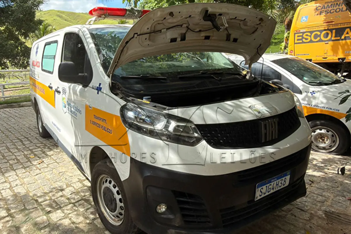 LOTE 008 - I FIAT SCUDO ROCHA AMB - PLACA SJG4H38 - ANO 2023 2024