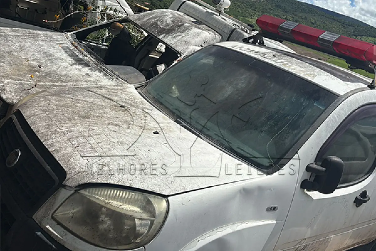 LOTE 010 - FIAT DOBLO CARGO FLEX - PLACA HNH0688 - ANO 2010 2010
