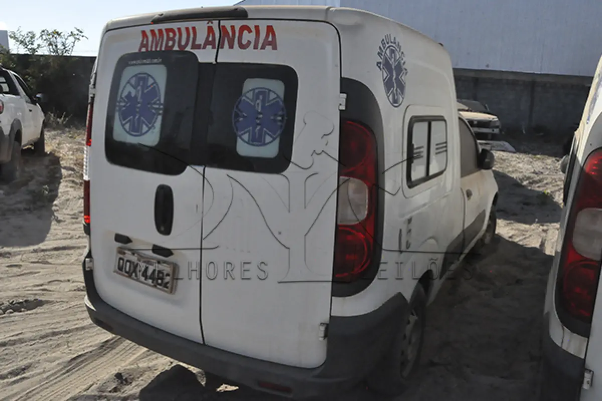 LOTE 025 - FIAT FIORINO ATENA AMB - ANO 2018 2019 - PLACA QOX-4482