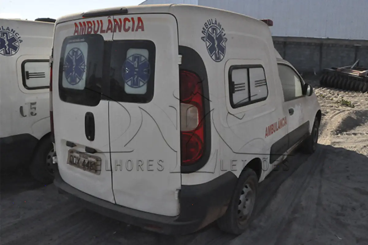 LOTE 026 - FIAT FIORINO ATENA AMB - ANO 2018 2019 - PLACA QOX-4480