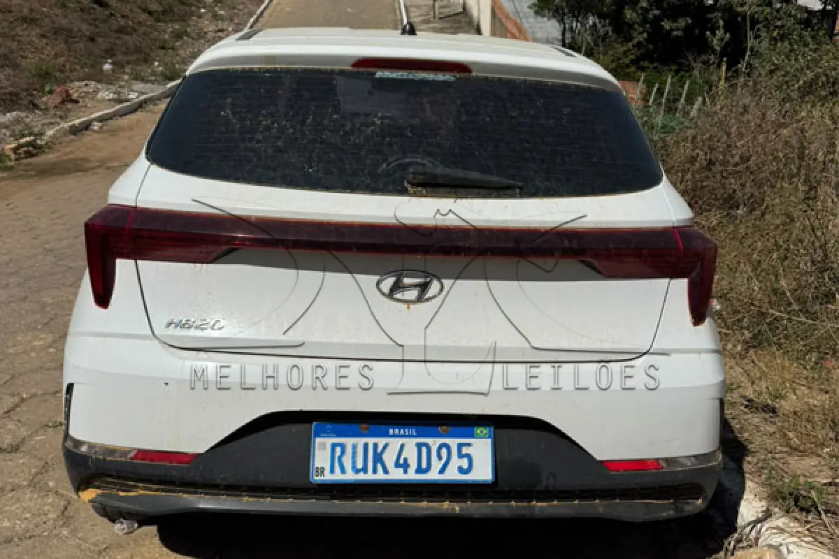LOTE 015 - HYUNDAIHB20 10M SENSE PLACA RUK4D95 - ANO 2022 2023