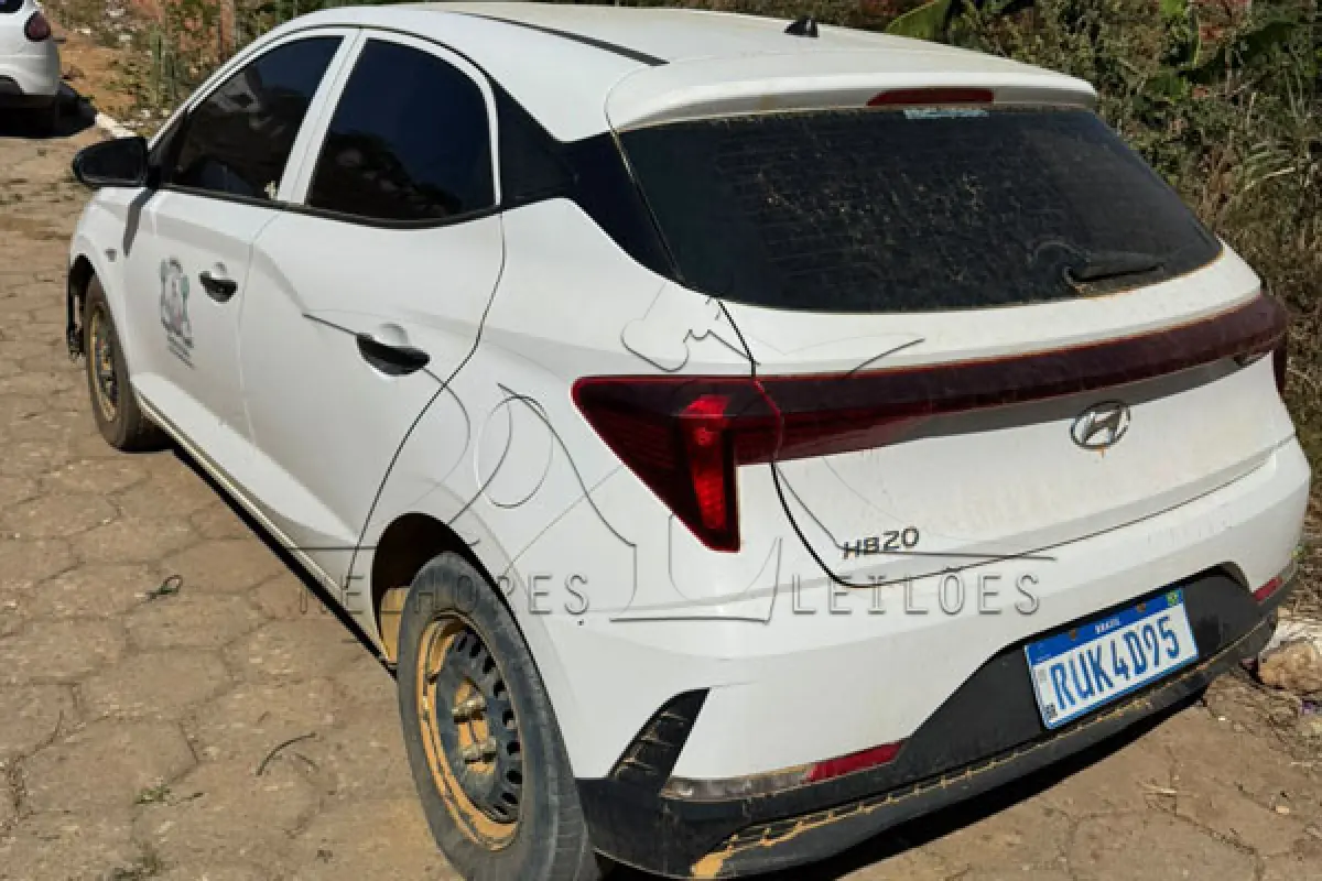 LOTE 015 - HYUNDAIHB20 10M SENSE PLACA RUK4D95 - ANO 2022 2023