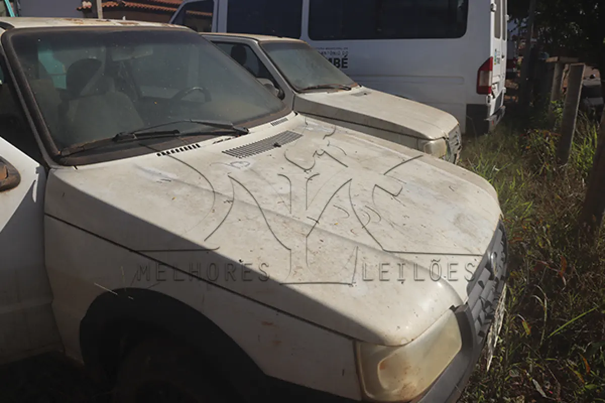 LOTE 004 - FIAT UNO MILLE FIRE FLEX - ANO 2007 2007 - PLACA HMH0533