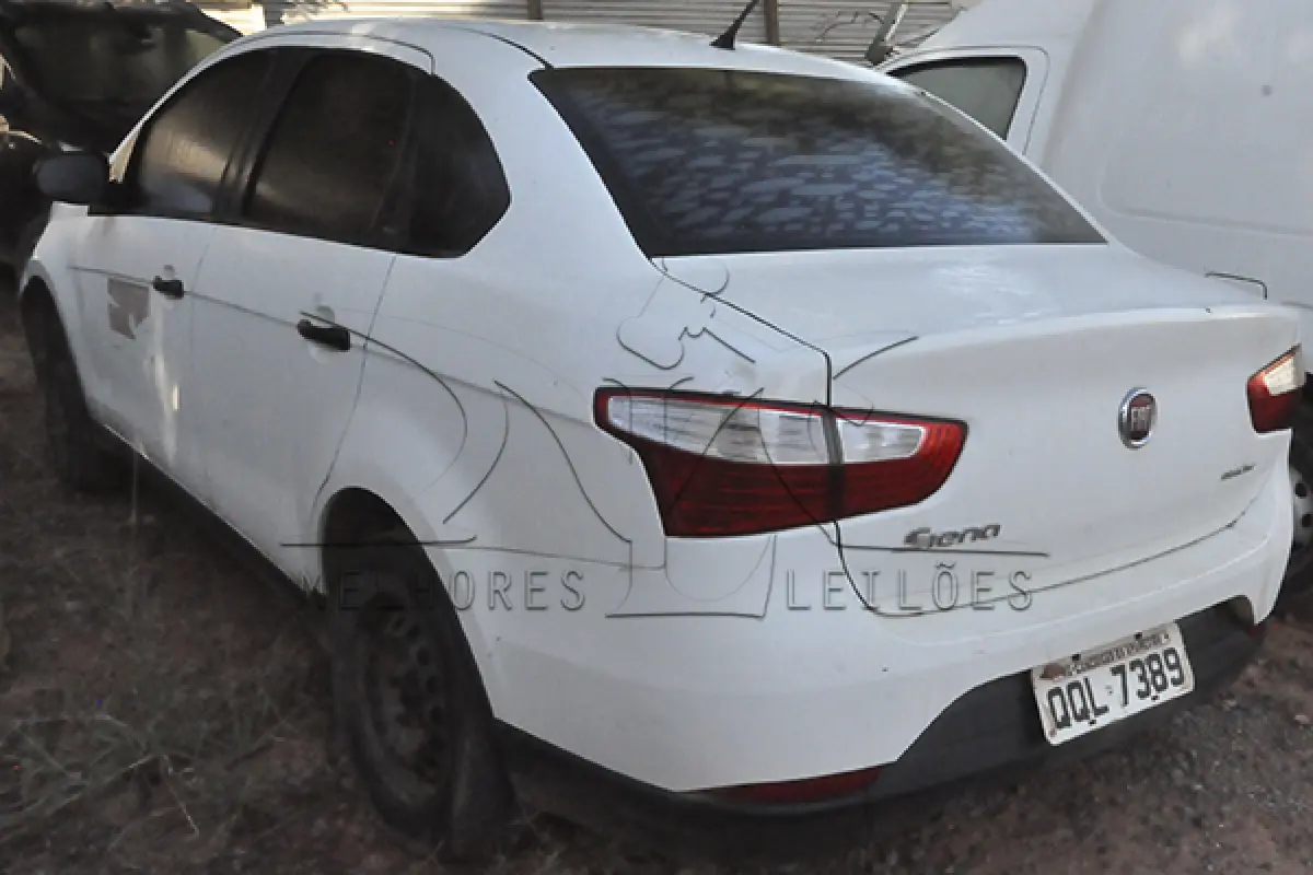 LOTE 007 - FIAT SIENA ATTRACT 1.0 - ANO 2019 2019 - PLACA QQL7389