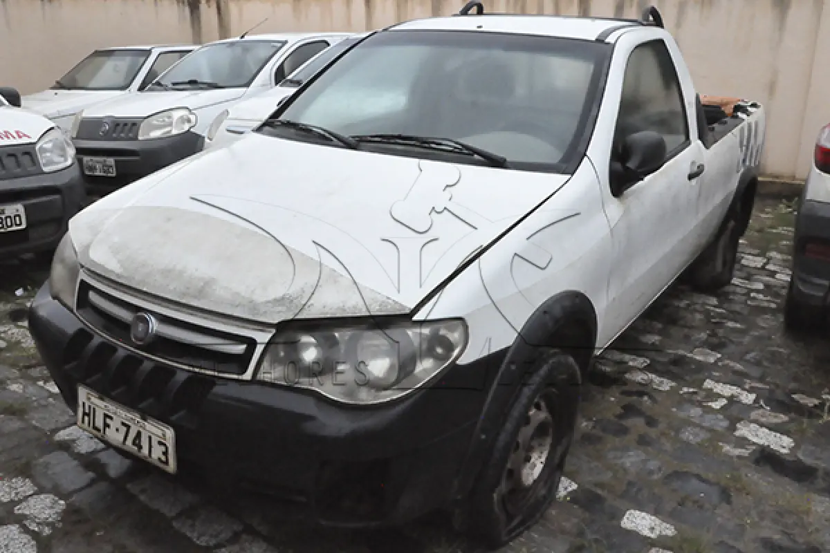 LOTE 005 - FIAT STRADA FIRE FLEX - ANO 2011 2012 - PLACA HLF7413