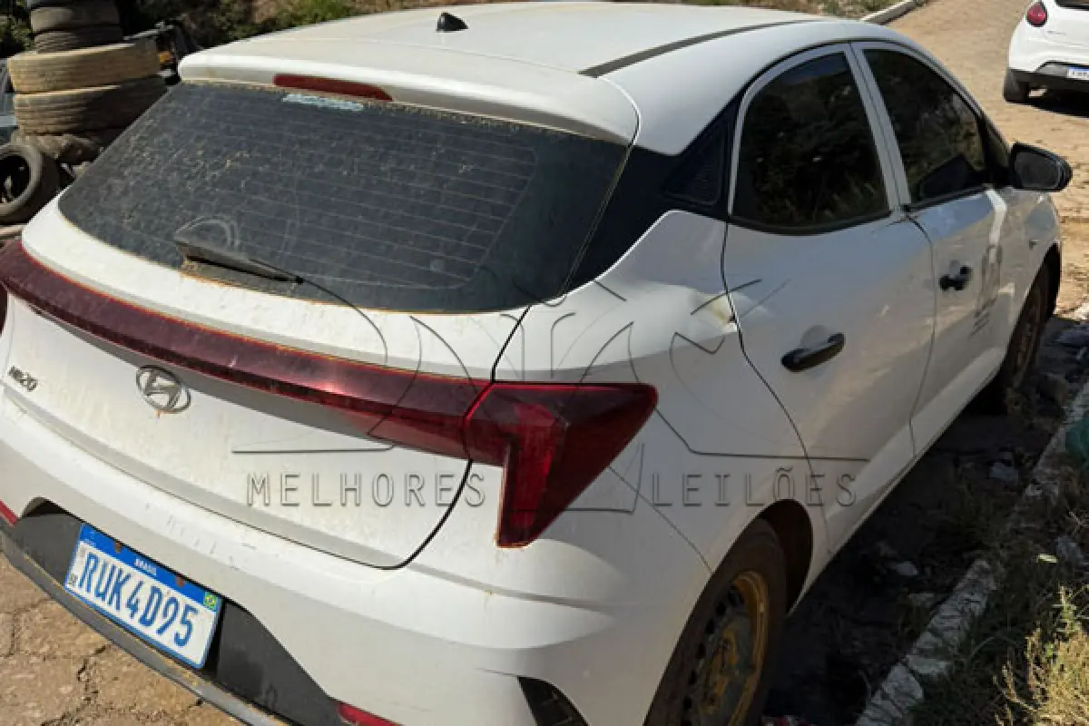 LOTE 015 - HYUNDAIHB20 10M SENSE PLACA RUK4D95 - ANO 2022 2023