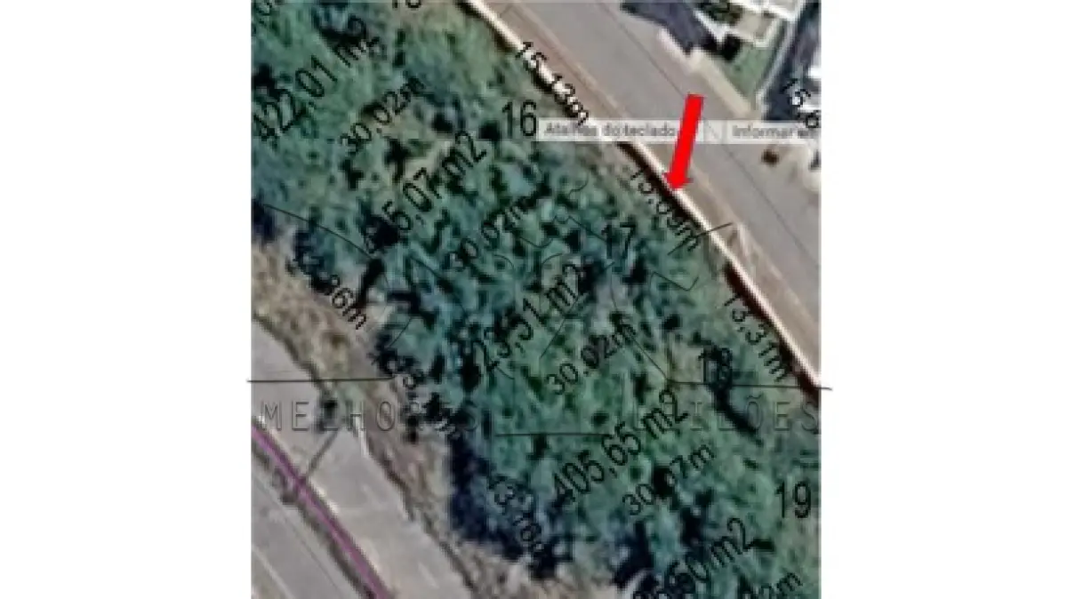 LOTE 007 - Imóvel matriculado sob n° 20.910: Lote de terreno de n° 17 (dezessete), na quadra n° 32 (trinta e dois) com área de 423,51m²