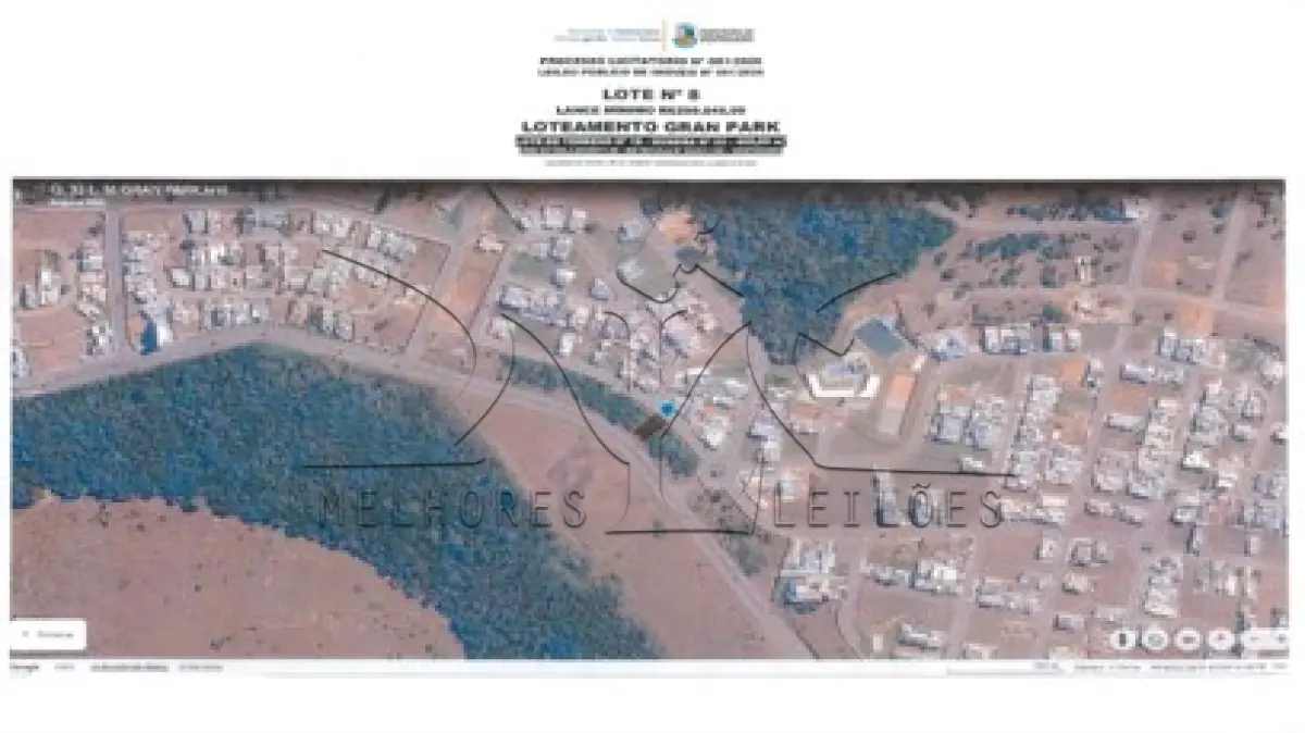 LOTE 008 - Imóvel matriculado sob n° 20.911: Lote de n° 18 (dezoito), da quadra n° 32 (trinta e dois) com área de 405,65m²