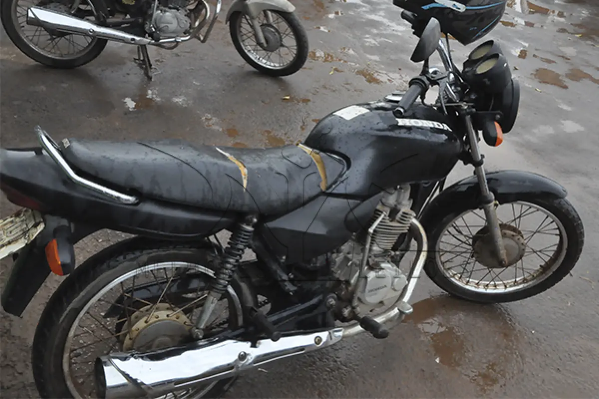 LOTE 002 - HONDA CG 125 FAN - ANO 2007 2007 - PLACA HDC-4798
