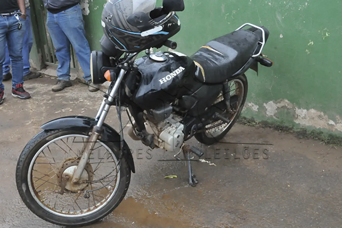 LOTE 002 - HONDA CG 125 FAN - ANO 2007 2007 - PLACA HDC-4798