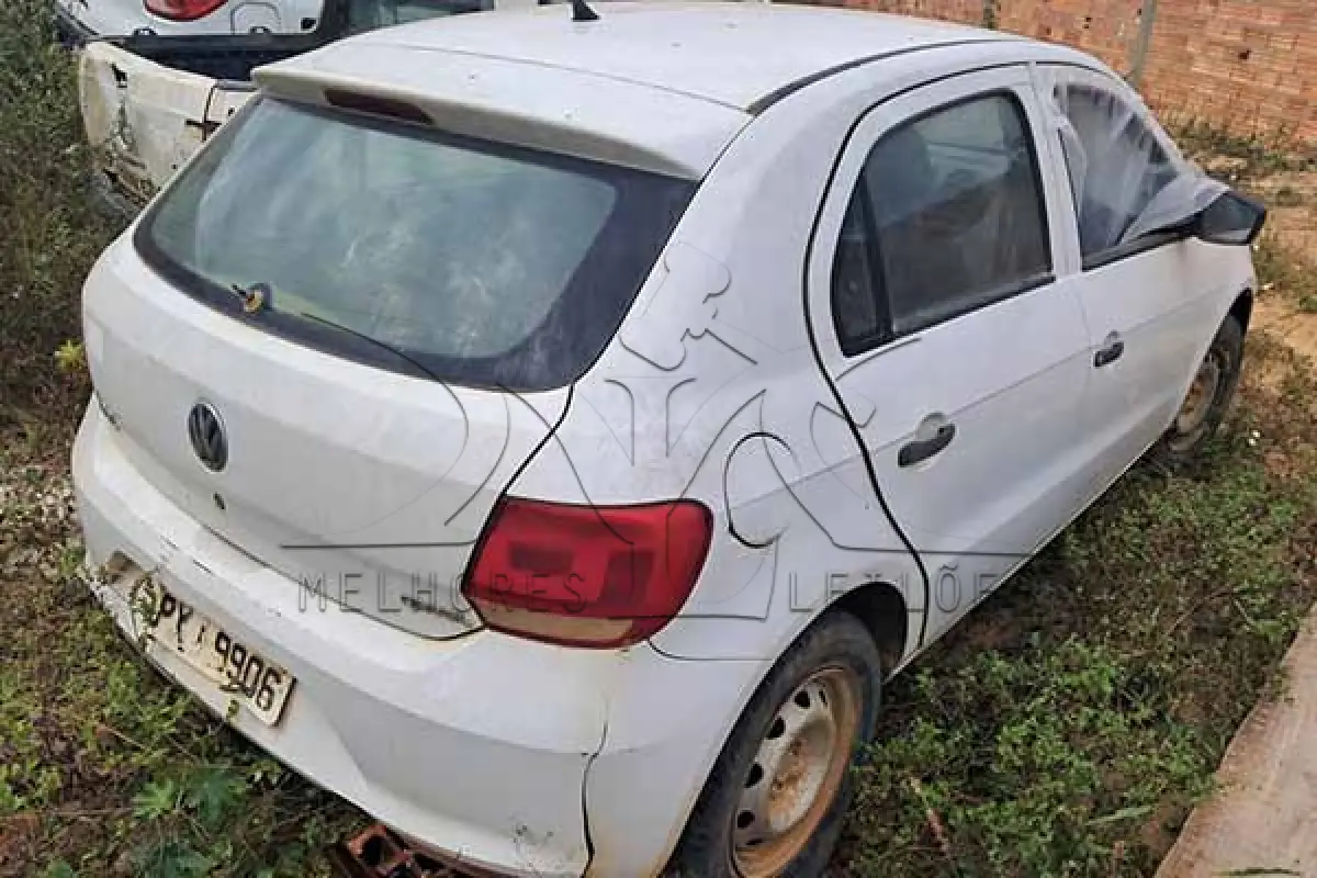 LOTE 014 - VW GOL SPECIAL MB - ANO 2016 2016 - PLACA PXJ9906