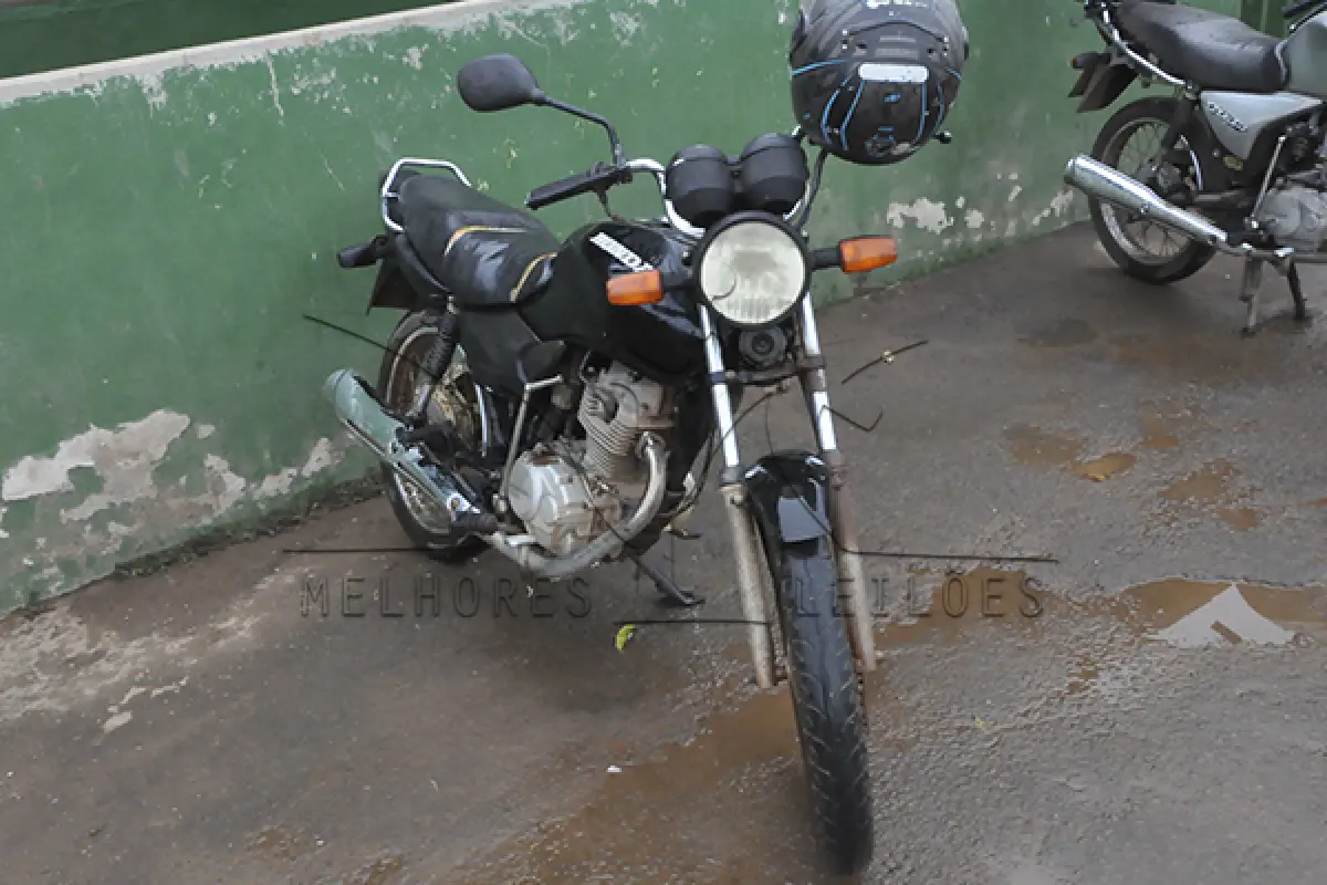 LOTE 002 - HONDA CG 125 FAN - ANO 2007 2007 - PLACA HDC-4798
