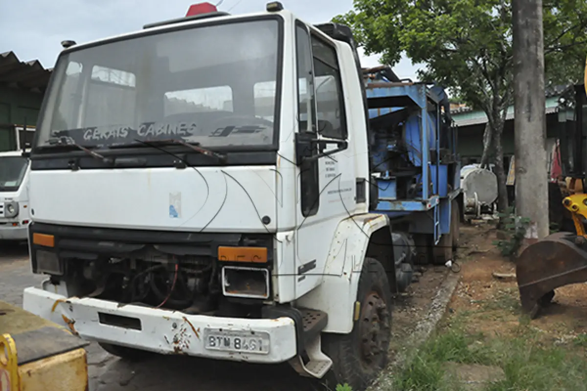 LOTE 006 - FORD CARGO 1415 - ANO 1995 1995 - PLACA BTM-8461