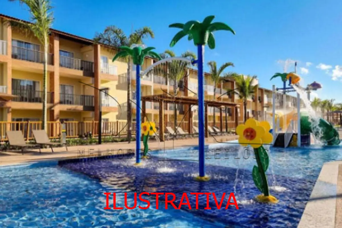 Cota de Apart-Hotel com 1 quarto e 64 m²