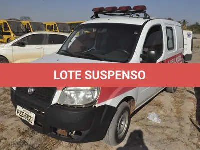 LOTE 024 - FIAT DOBLO GREENCAR MO4 - ANO 2016 2016 - PLACA PZE-6822