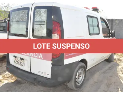 LOTE 024 - FIAT DOBLO GREENCAR MO4 - ANO 2016 2016 - PLACA PZE-6822