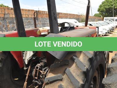 LOTE 002 - TRATOR MASSEY FERGUNSON ON 265 – ANO S.ID