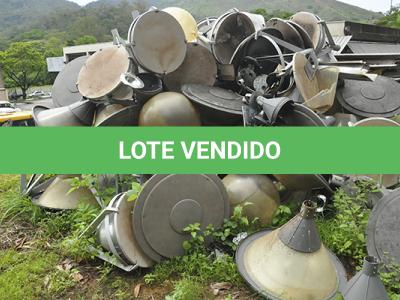 LOTE 013 - SUCATA - DERIVADOS ELETRODOMESTICO E ILUMINAÇÃO