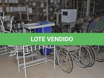 LOTE 023 - SUCATA - MONTANTE - DERIVADO SAUDE