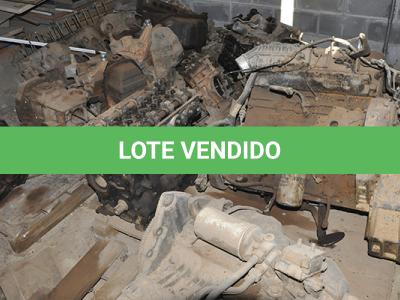 LOTE 026 - SUCATA - MONTANTE - DERIVADO FERRO - AÇO - MOTORES (SOMENTE CREDENCIADO DETRAN PODERAR DAR LANCE)