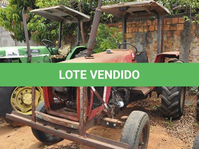 LOTE 004 - TRATOR MASSEY FERGUNSON ON 265 - ANO S.ID