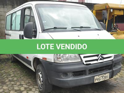 LOTE 004 - CITROEM JUMPER M33M 2.3 - PLACA PVG-7281 - ANO 2014 2014 - COR BRANCA