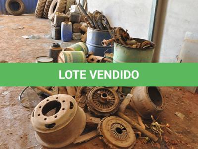 LOTE 007 - SUCATA DE BATERIAS, PNEUS E PEÇAS