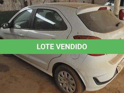 LOTE 009 - FORD KA SE 1.0 HA C - PLACA QQG-7806 - ANO 2019 2019 - COR BRANCA