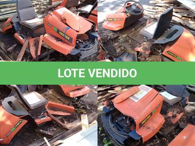 LOTE 055 - SUCATA - MICRO TRATOR ROCADEIRA - Tramontina