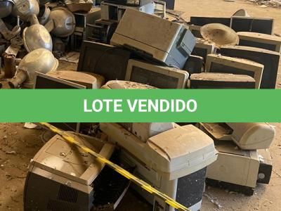 LOTE 013 - SUCATA - MONTANTE - ELETRICA E INFORMATICA - MANUTENÇÃO