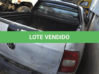 LOTE 015 - VW SAVEIRO 1.6 CE - PLACA HLF2101 - ANO 2009 2010