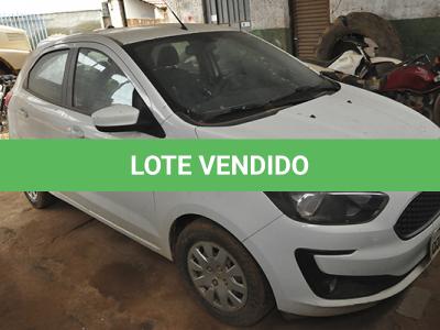 LOTE 009 - FORD KA SE 1.0 HA C - PLACA QQG-7806 - ANO 2019 2019 - COR BRANCA