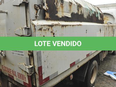 LOTE 001 - FORD CARGO 815 N - PLACA AVA-7710 - ANO 2011 2012 - COR BRANCA
