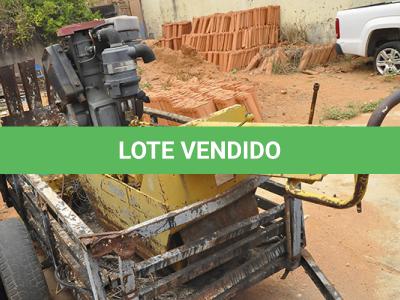 LOTE 010 - 1 MINI ROLO COMPRESSO, 3 IMPLEMENTOS E 1 BICICLETA ELETRICA