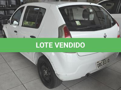 LOTE 005 - RENAUT SANDEIRO AU1016V - PLACA ORC-9310 - ANO 2014 2014 - COR BRANCA